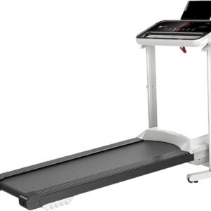 Treadmills Multifunctional Household Electric Treadmill Foldable Silent Fitness (Black)