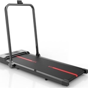 Treadmills The Mini Treadmills Walking Machine Home Fitness Exercise Equipment Electric Treadmill Gym Folding Running Machine (Black)