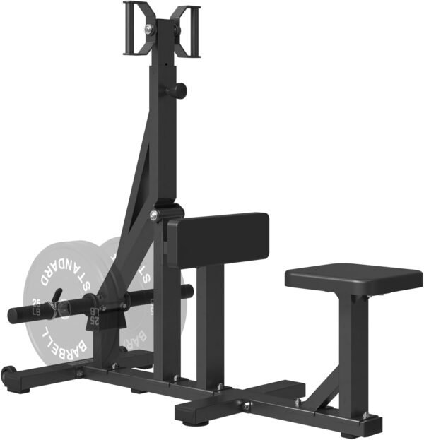 Seated Row Machine,  Back Chest Machine, Upr Body Workout Machine with Rotating Handles, Home Gym Equipment