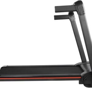 Treadmills Household Small Folding Mute Electric Fitness Walking Machine Treadmill (Black)