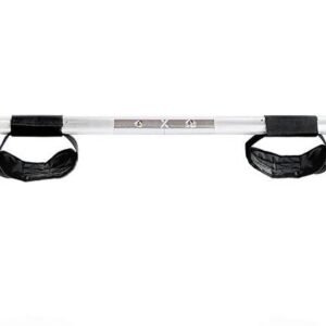 Weight Set, Strength Band-Compatible Strength Training Bars & Weights, Versatile & Collapsible Weight Bar for Deadlift, Pilates, Vertical & Horizontal-Plane Exercises, 55 in, 11.2 lbs