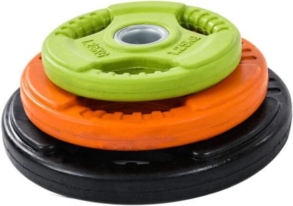 Weight Plates Fitness  Weight Plate Hand Grip  Plate Weightlifting Exercise Tool for Household Fitness Training Equipment Weight Plate (Size : 5kg) - Image 2