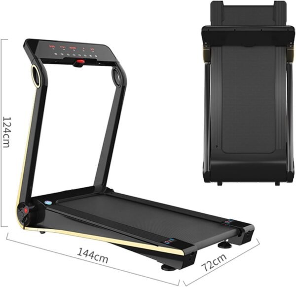 Treadmills for Home Household Electric Cushion Super Quiet Small Folding Cushion Simple Indoor Fitness Equipment - Image 2