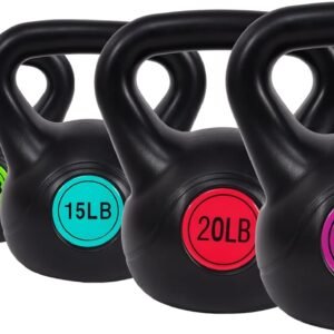 Wide Grip Kettlebell Exercise Fitness Weight Set