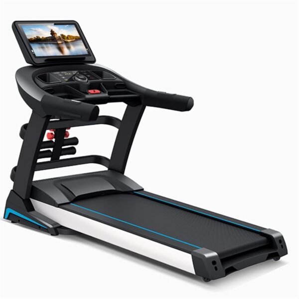 Treadmills Indoor Electric Treadmill Home Large Screen Smart Multi-Function Shock Absorption Folding Fitness Treadmill